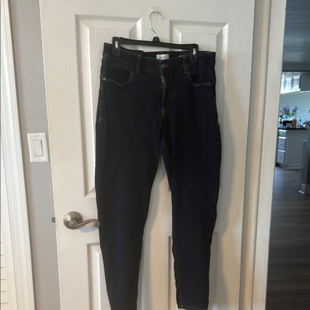 Dark Blue Denim Jeans